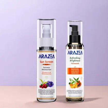 arazea oil control facewash with sunscreen spf 50